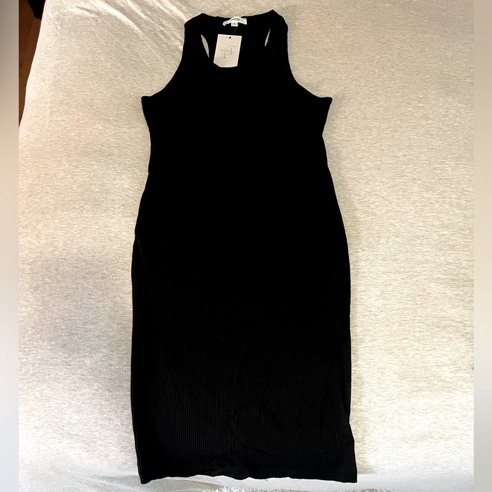 Halter midi dress